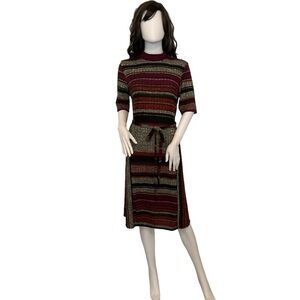 Sami & Jo Striped Sweater Dress